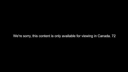 CraveTV-geo-restriction-error