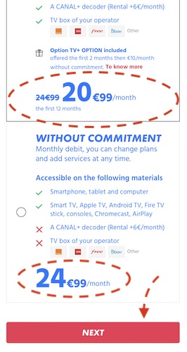how to sign up for Canal+ - 4