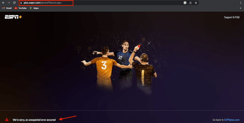 espn-plus-geo-blocked-error