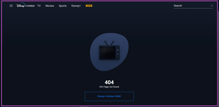 Disney+ Hotstar-geo-restriction-error