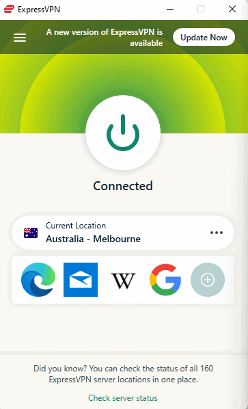 ExpressVPN Australian Server