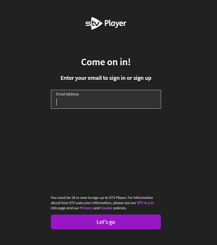 enter-your-email-ID-on-stv-player