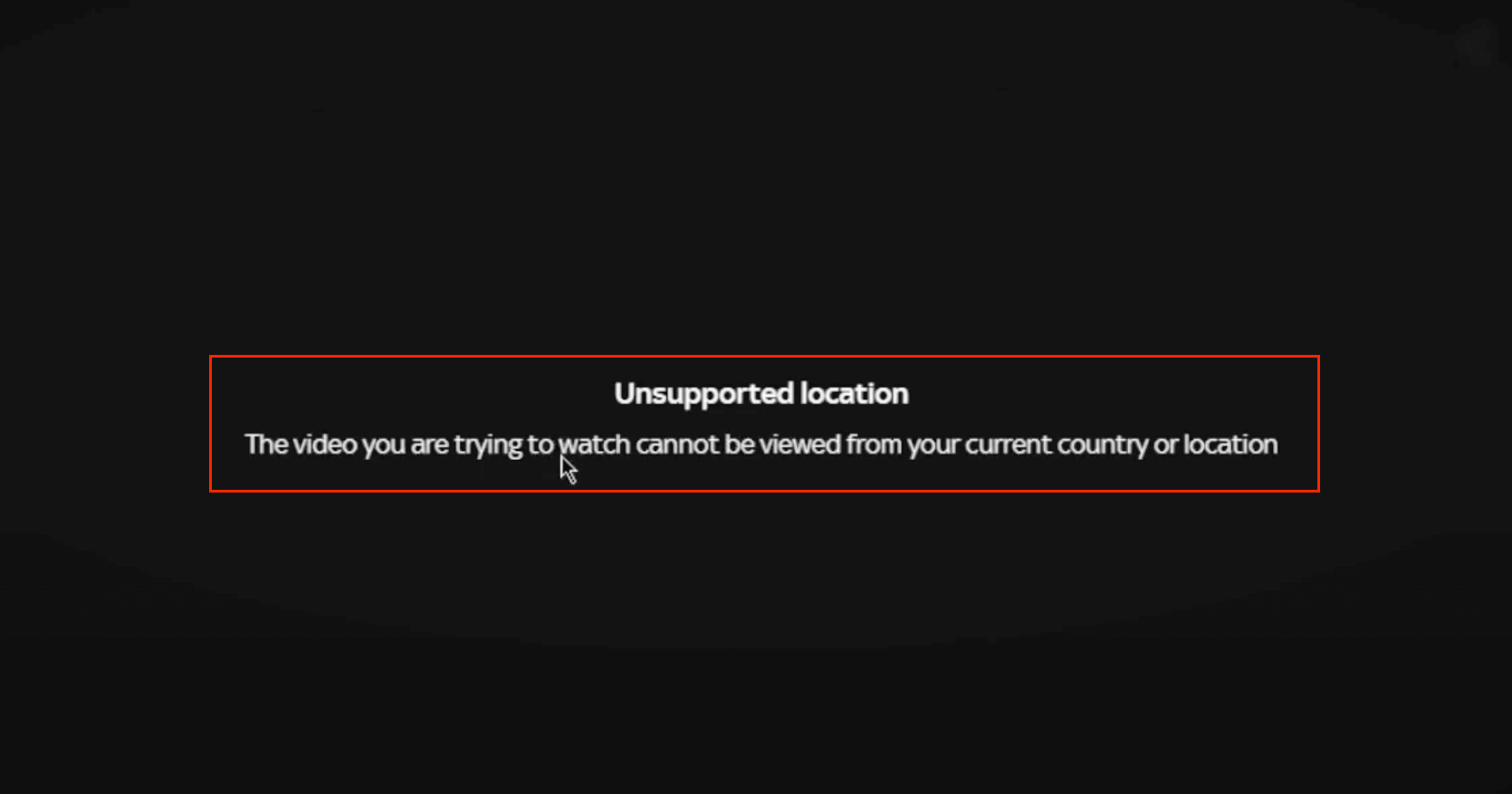 sky sports geo blocked error